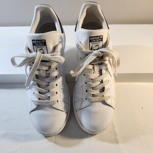 Adidas Stan Smith Women’s Sneakers Size 7 – Classic White & Navy Minimalist
